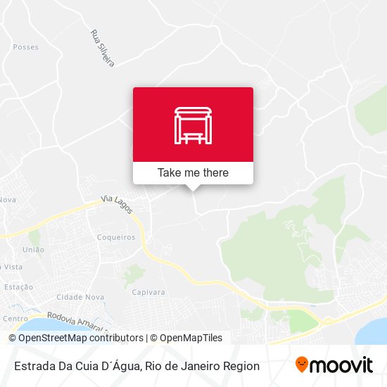 Estrada Da Cuia D´Água map