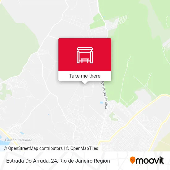 Estrada Do Arruda, 24 map