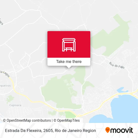 Estrada Da Flexeira, 2605 map