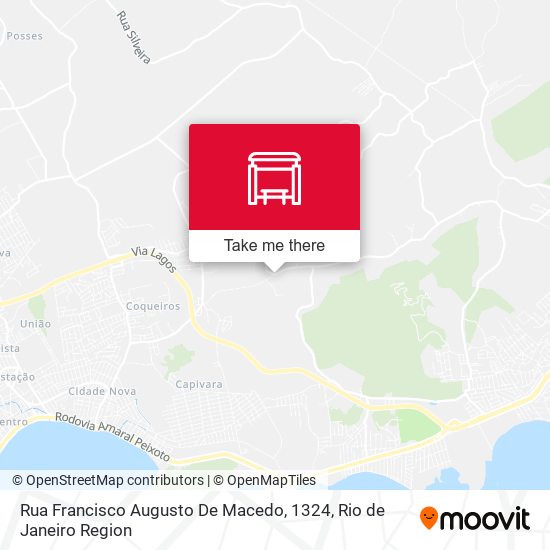 Rua Francisco Augusto De Macedo, 1324 map