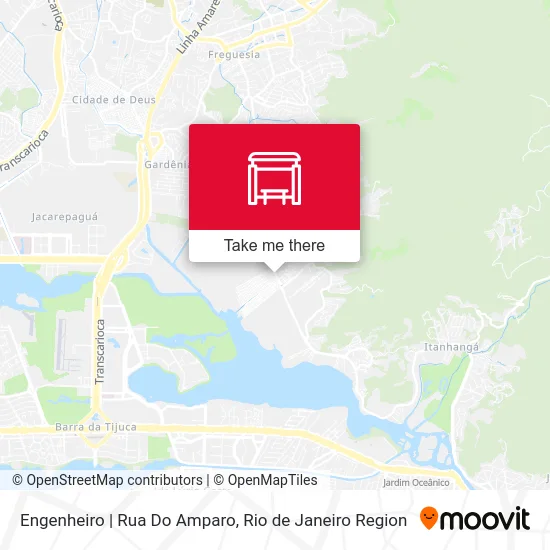 Engenheiro | Rua Do Amparo map