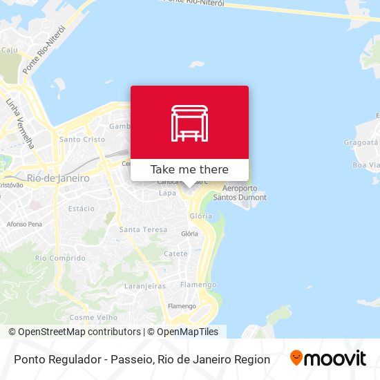 Mapa Ponto Regulador - Passeio