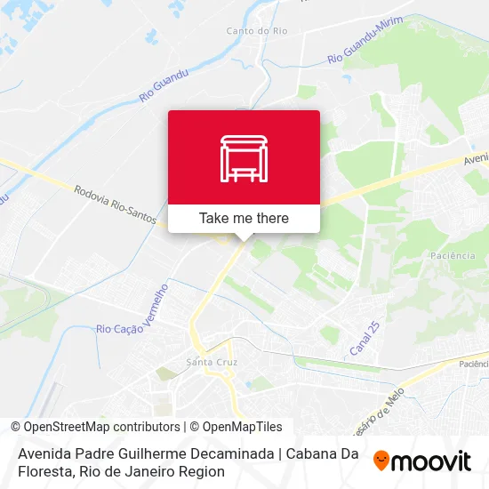 Avenida Padre Guilherme Decaminada | Cabana Da Floresta map