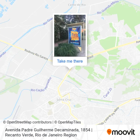 Avenida Padre Guilherme Decaminada, 1854 | Recanto Verde map