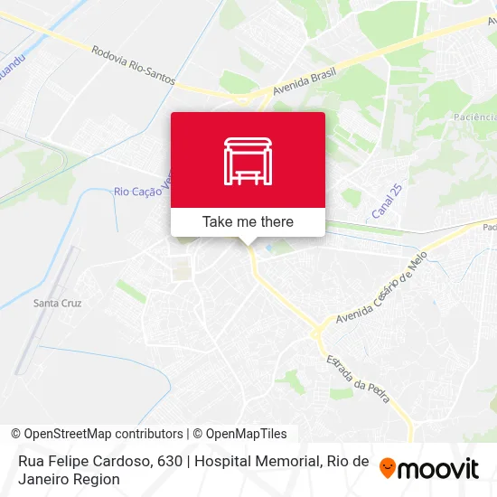 Rua Felipe Cardoso, 630 | Hospital Memorial map