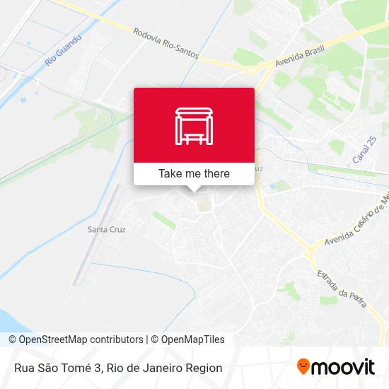 Rua São Tomé 3 map