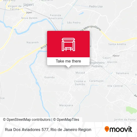 Rua Dos Aviadores 577 map