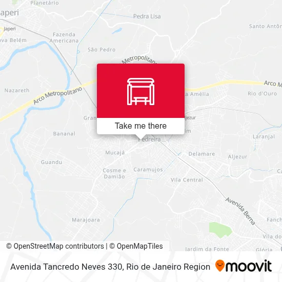 Avenida Tancredo Neves 330 map