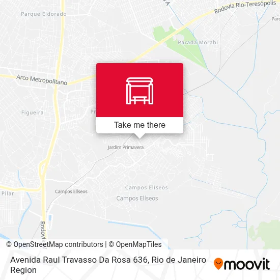 Avenida Raul Travasso Da Rosa 636 map