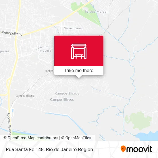 Rua Santa Fé 148 map