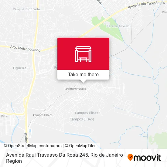 Avenida Raul Travasso Da Rosa 245 map