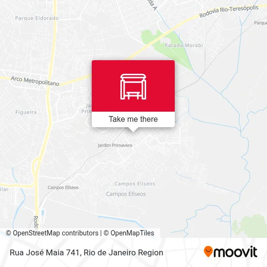 Rua José Maia 741 map