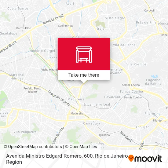 Avenida Ministro Edgard Romero, 600 map