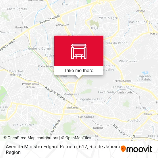 Avenida Ministro Edgard Romero, 617 map