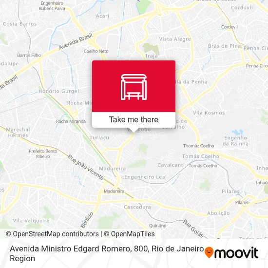 Avenida Ministro Edgard Romero, 800 map