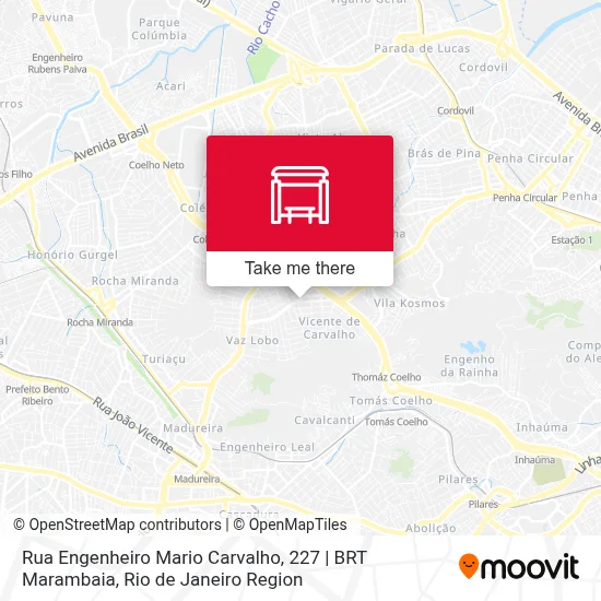Rua Engenheiro Mario Carvalho, 227 | BRT Marambaia map