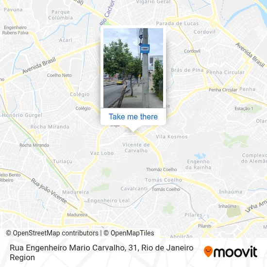 Rua Engenheiro Mario Carvalho, 31 map