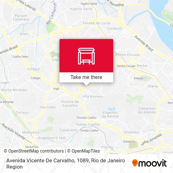 Avenida Vicente De Carvalho, 1089 map