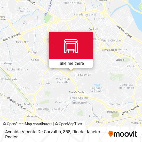 Avenida Vicente De Carvalho, 858 map
