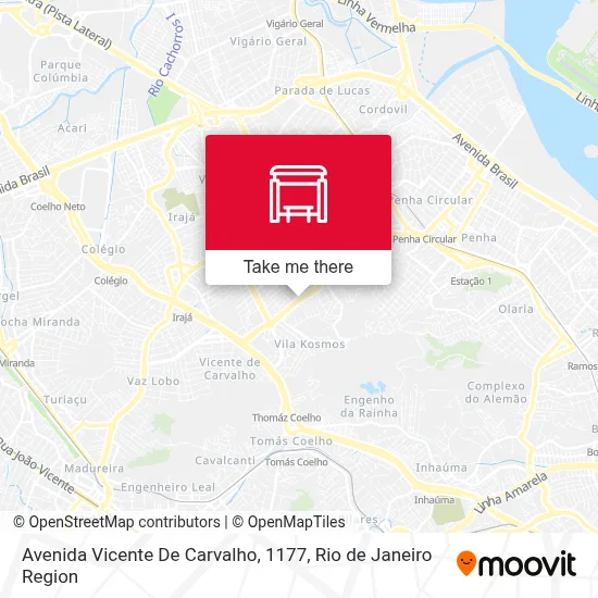 Avenida Vicente De Carvalho, 1177 map