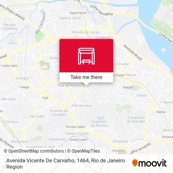 Avenida Vicente De Carvalho, 1464 map