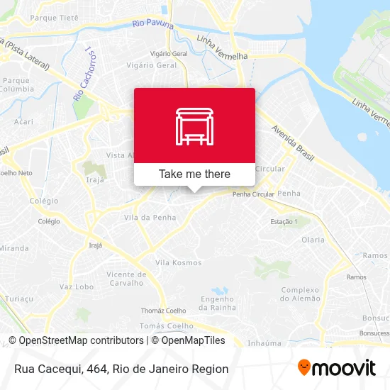 Rua Cacequi, 464 map