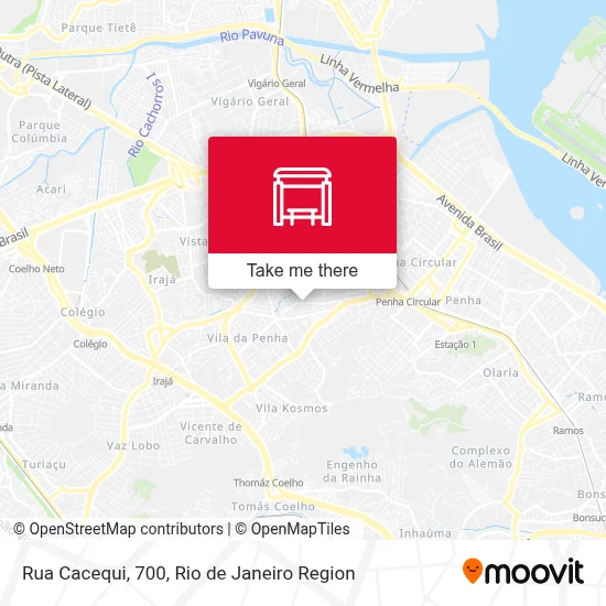 Rua Cacequi, 700 map