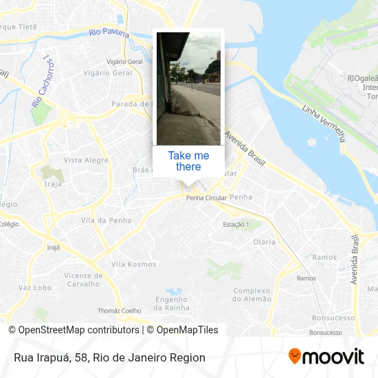 Rua Irapuá, 58 map