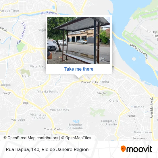 Rua Irapuá, 140 map