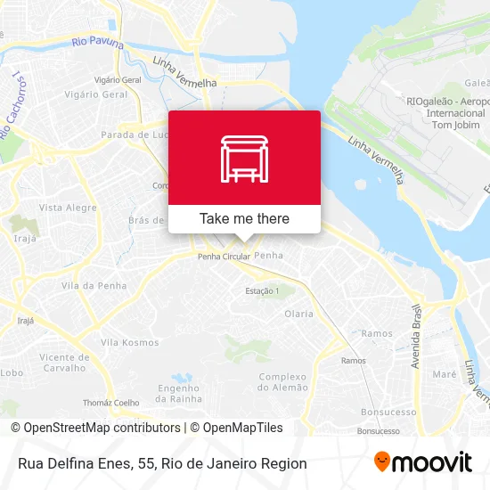 Rua Delfina Enes, 55 map
