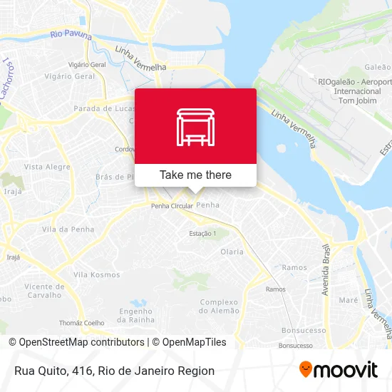 Rua Quito, 416 map