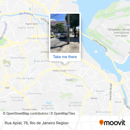 Rua Apiaí, 76 map