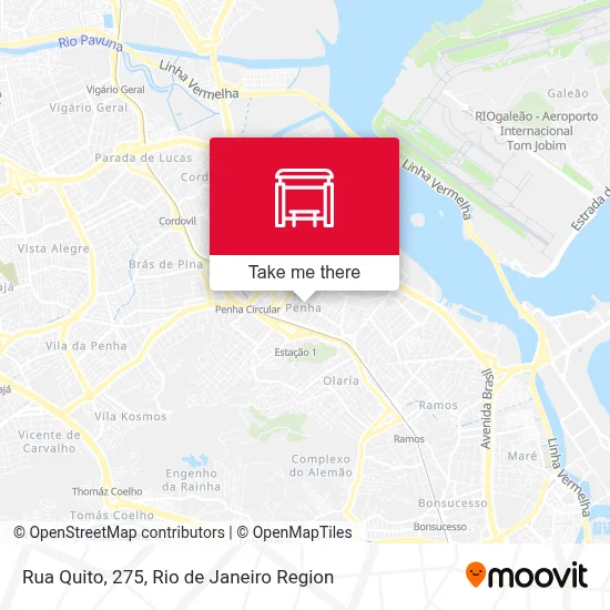 Rua Quito, 275 map