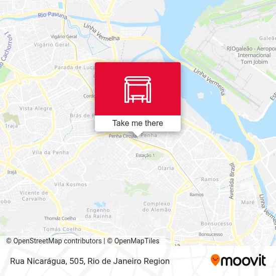 Rua Nicarágua, 505 map
