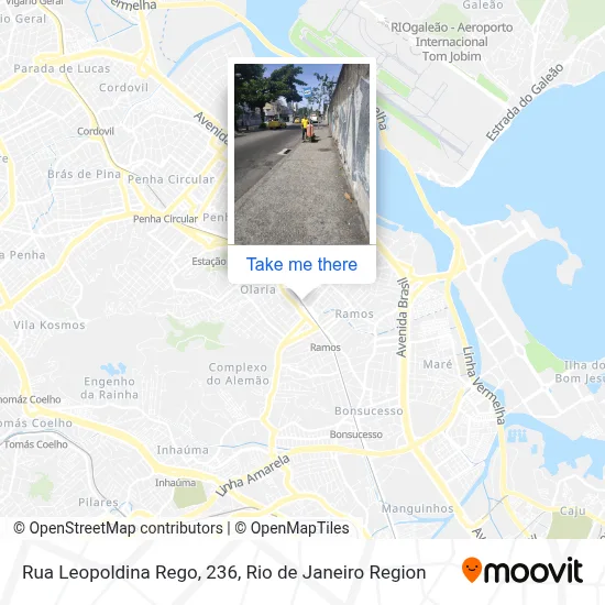 Rua Leopoldina Rego, 236 map