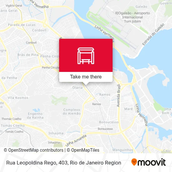 Rua Leopoldina Rego, 403 map