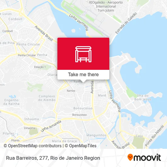 Rua Barreiros, 277 map