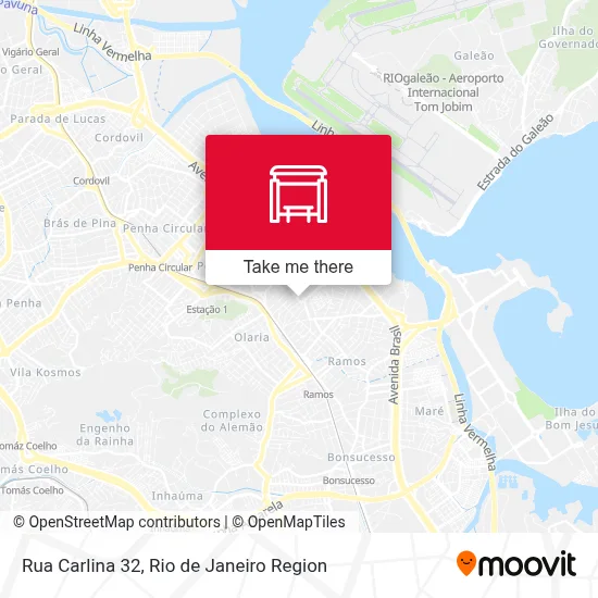 Rua Carlina 32 map