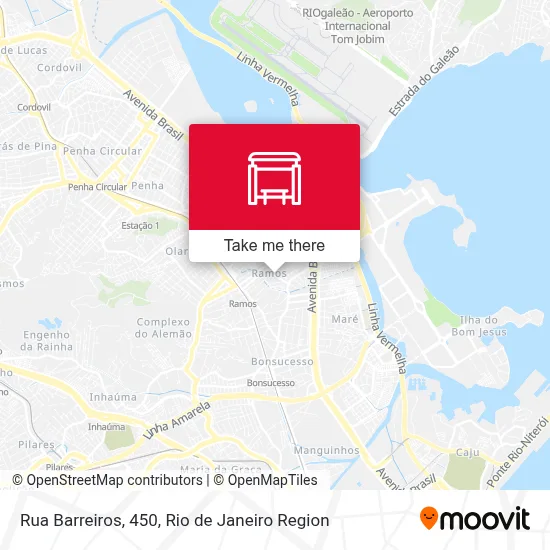 Rua Barreiros, 450 map