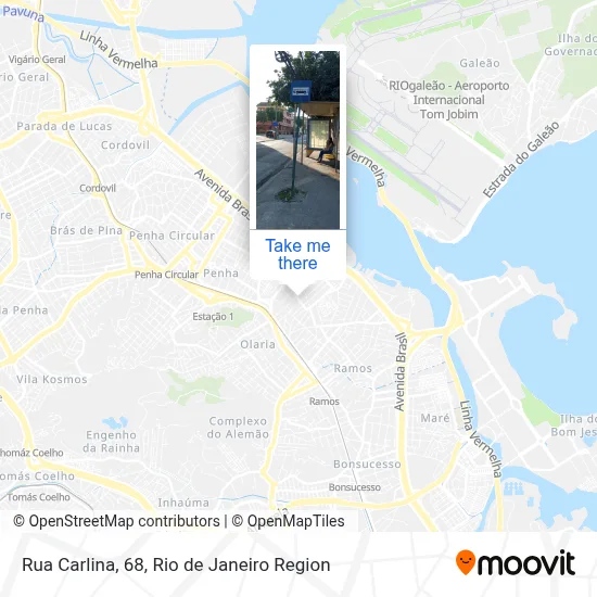 Rua Carlina, 68 map