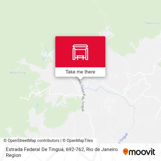 Estrada Federal De Tinguá, 692-762 map