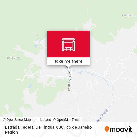 Estrada Federal De Tinguá, 600 map