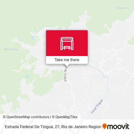 Estrada Federal De Tinguá, 27 map