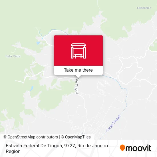 Estrada Federal De Tinguá, 9727 map