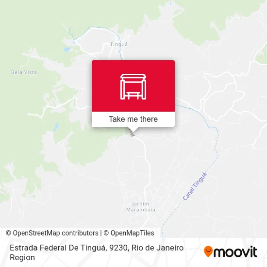 Estrada Federal De Tinguá, 9230 map