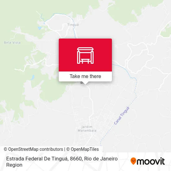 Estrada Federal De Tinguá, 8660 map