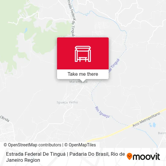 Estrada Federal De Tinguá | Padaria Do Brasil map
