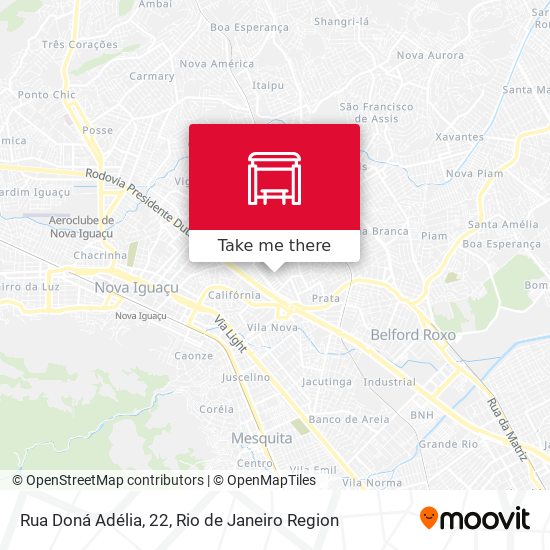 Rua Doná Adélia, 22 map