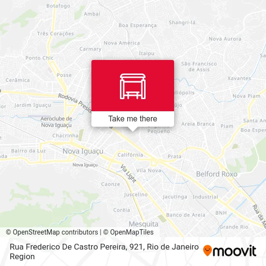 Rua Frederico De Castro Pereira, 921 map