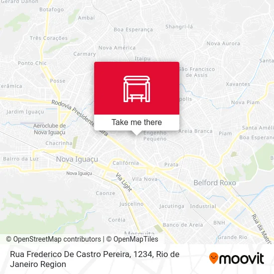 Rua Frederico De Castro Pereira, 1234 map